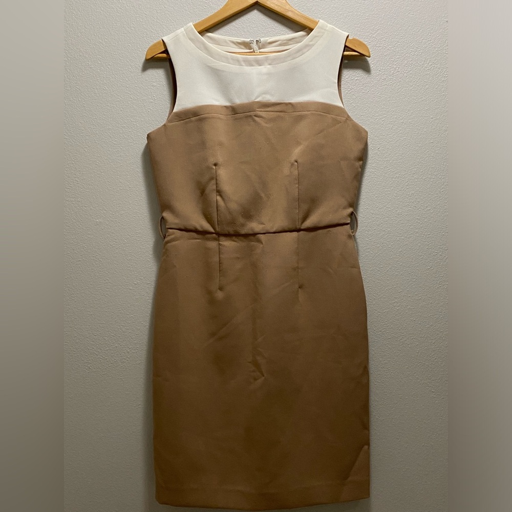 Banana Republic Fitted Colorblock Dress